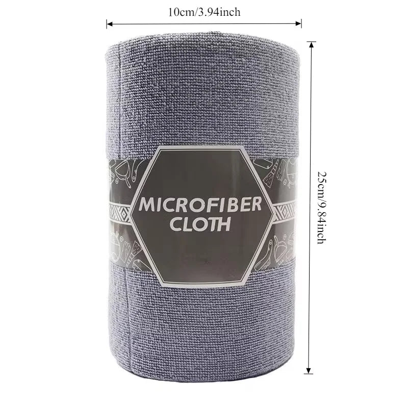 20-Sheet Reusable Cleaning Roll – Microfiber Kitchen Towel, Washable Paper Towel Replacement, Dish Rag