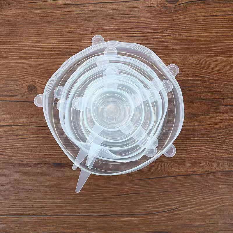 Reusable Silicone Stretch Lids Eco-Friendly, Airtight, Universal Fit