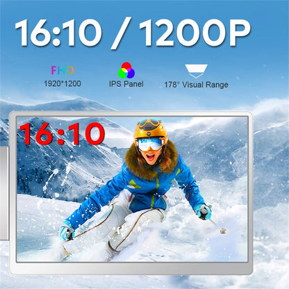 FHD IPS Gaming Series Portable LCD Backlit Monitor High-Definition Dual Triple Screen Extender for Productivity Visture