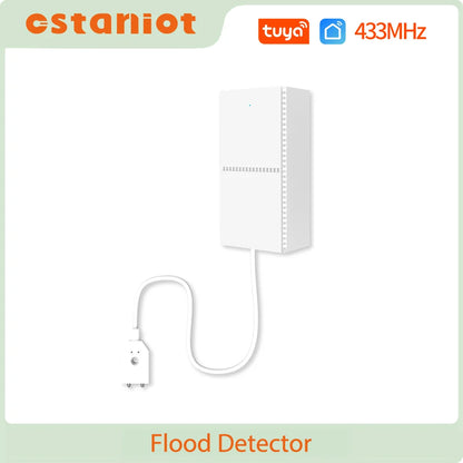 Ostaniot 433MHz Water Leakage Detector Water Leak Sensor Flood Alert Overflow For Security Alarm System Staniot Accessories