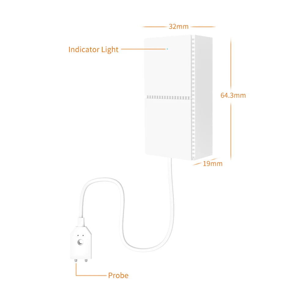 Ostaniot 433MHz Water Leakage Detector Water Leak Sensor Flood Alert Overflow For Security Alarm System Staniot Accessories