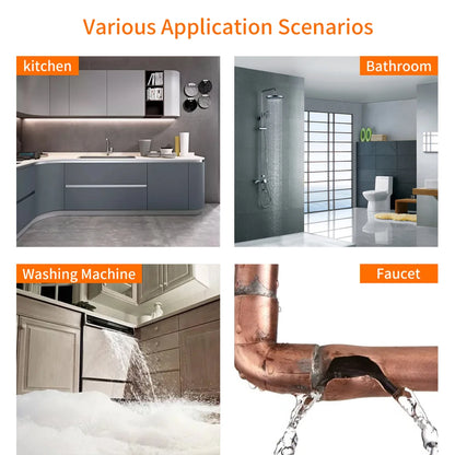Ostaniot 433MHz Water Leakage Detector Water Leak Sensor Flood Alert Overflow For Security Alarm System Staniot Accessories