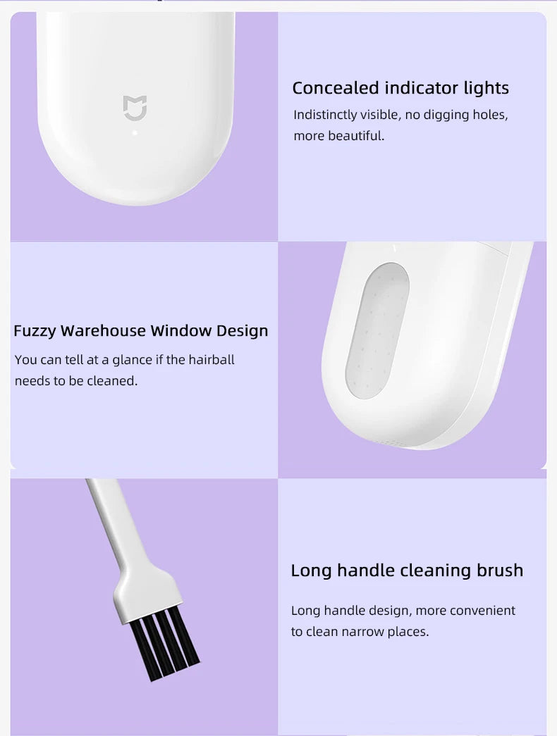 Mijia Lint Remover and Cutter USB Charging Electric Pellet Machine Hair Ball Lint Trimmer Portable Electric Clothes Lint