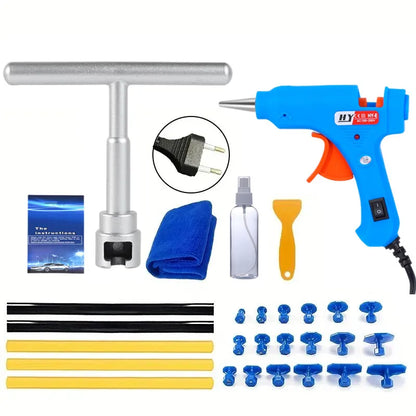 Car Dent Repair Tool Auto Body Part Mechanical Sheet Metal Paintless Dent Removal Puller Kit Hand Tools Kit Set