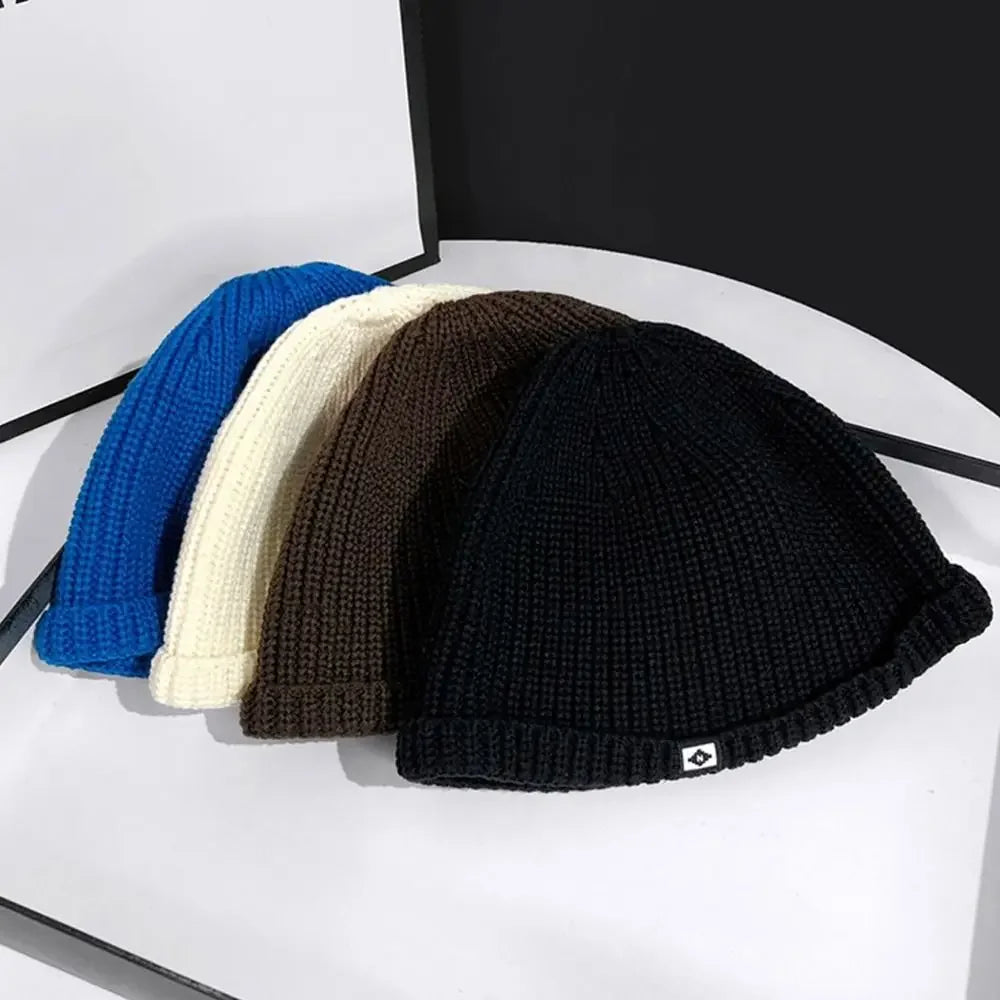 Unisex Winter Knitted Beanie Hat – Warm Multifunction Skull Cap
