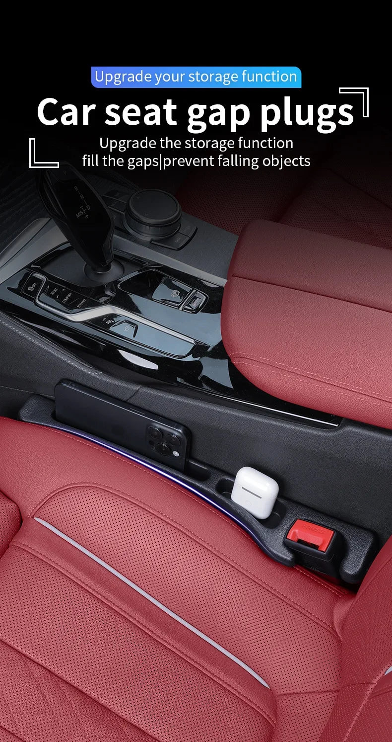 Car Seat Gap Plug Leak-proof Strip Car Interior Products Seat Invisible Storage Box New Universal Gap Leak-proof Plug