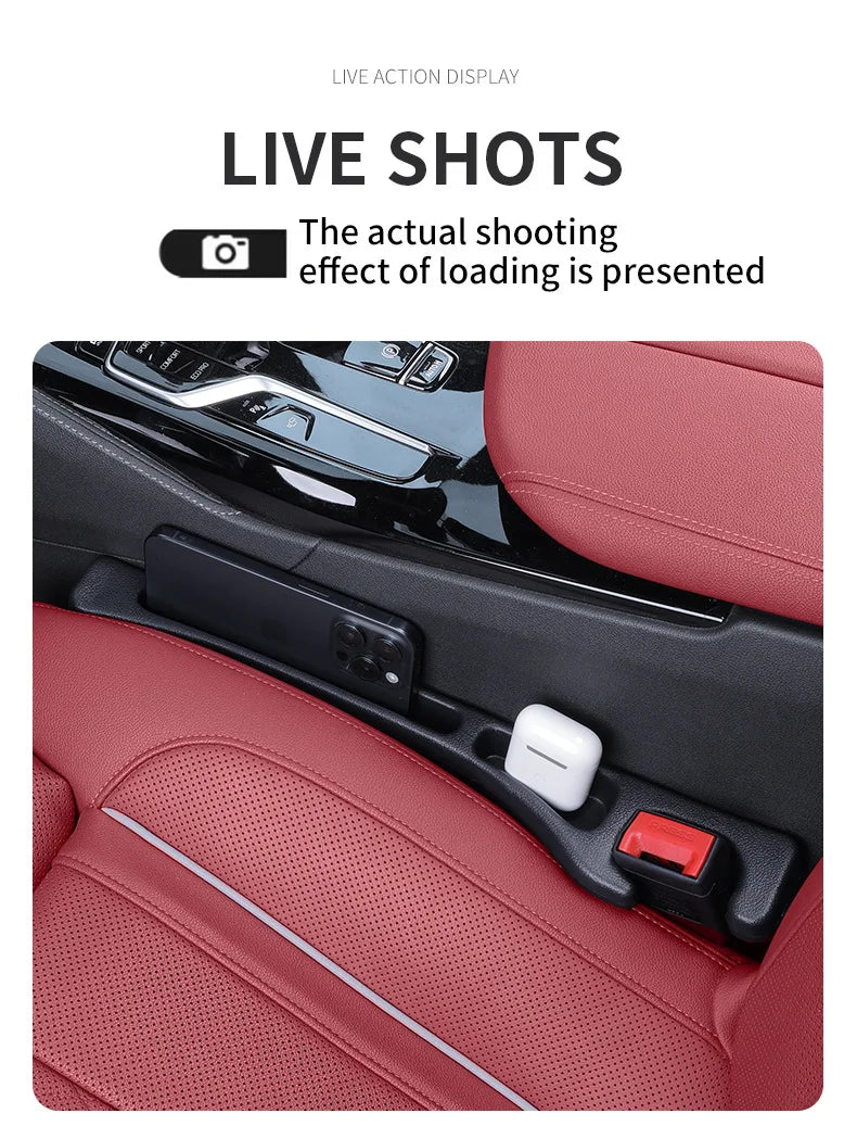 Car Seat Gap Plug Leak-proof Strip Car Interior Products Seat Invisible Storage Box New Universal Gap Leak-proof Plug