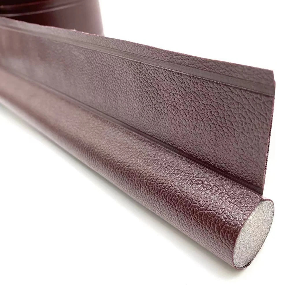 Flexible Cutable Door Bottom Weather Strip Noise Blocker Insulant Draft Stopper Sound Proof Dust Waterproof Seal Strip Tape