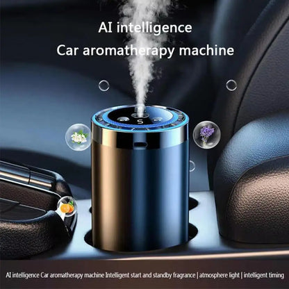 Car Fragrance Humidifier 5 Modes Scent Air Car Odor Eliminator Long Lasting Universal Car Diffuser With Digital Display