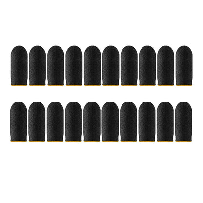 20pcs Game Finger Sleeve Breathable Fingertips For Games Anti-Sweat Touch Screen Finger Cots Cover Sensitive Mobile Touch Glove