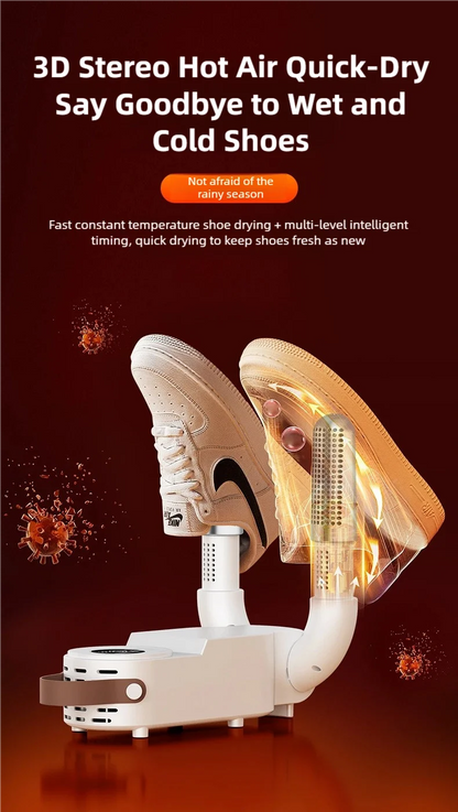 130W Electric Shoe Dryer – Fast Drying Boot & Shoe Warmer (EU Plug)