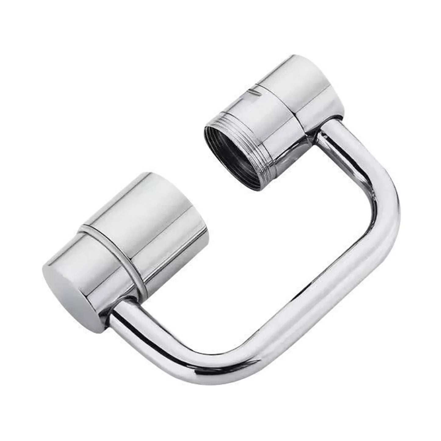 Flexiflow Rotating Faucet Extender Stainless Steel Valve Core Corrosion-Resistant for Kitchen Bathroom Sink Faucets
