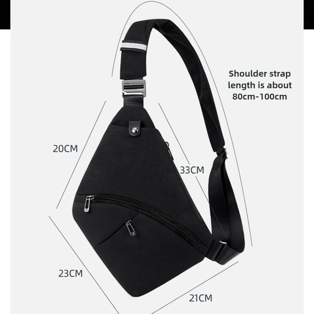 Men’s Anti-Theft Waterproof Sling Bag