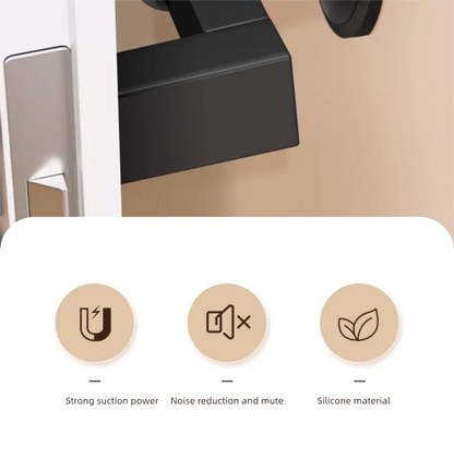 Silicone Door Stop Door Handle Protective Pad Silent Cover Door Resistance Anti-collision Artifact Door Suction
