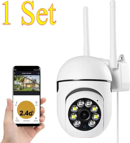 8MP WiFi PTZ Security Camera with 4X Zoom & Night Vision