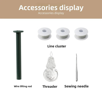 Mini Portable Multi-Function Household Sewing Machine – DIY Manual Tailor Machine