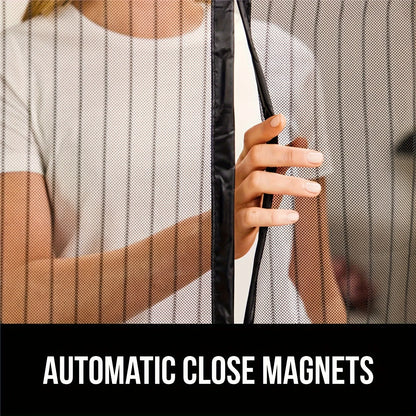 Magnetic Screen Door for Easy Installation - Prevents Insects from Entering, Allows Fresh Air to Flow | Durable Mesh Curtain
