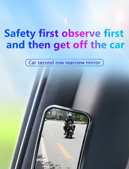 SEAMETAL 2pcs Car Mirror Wide Angle Car Blind Spot Mirrors 360 Degree Adjustable Observe HD Rearview Mirrors Car Accessories