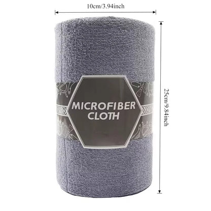 20-Sheet Reusable Cleaning Roll – Microfiber Kitchen Towel, Washable Paper Towel Replacement, Dish Rag