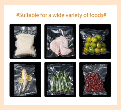 Home Kitchen Vacuum Food Sealer Packaging Machine, One-Click Automatic Vacuum Sealing System, Multifunctional Portable Fresh