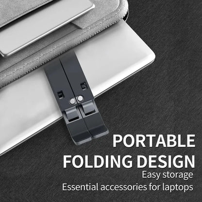 Adjustable Laptop Stand Aluminum For Macbook Levels Double Folding Computer PC Tablet Stand Notebook Pad Holder Heat Dissipation