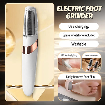 2026 foot grinder,Callus Remover for Feet,Foot exfoliatorFoot Scrubber Pedicure Tools,Removes Dry Skin.Unisex