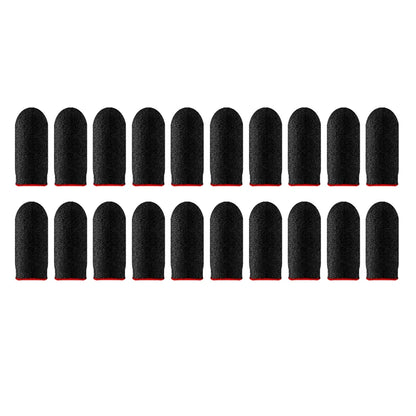 20pcs Game Finger Sleeve Breathable Fingertips For Games Anti-Sweat Touch Screen Finger Cots Cover Sensitive Mobile Touch Glove