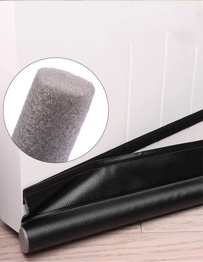 Flexible Cutable Door Bottom Weather Strip Noise Blocker Insulant Draft Stopper Sound Proof Dust Waterproof Seal Strip Tape