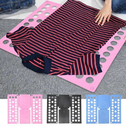 Clothes Folding Board Adults Child Clothing Folder Bender Plastic Practical Clothes Folder All Size Quick Fold The Clothes