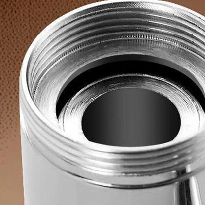 Flexiflow Rotating Faucet Extender Stainless Steel Valve Core Corrosion-Resistant for Kitchen Bathroom Sink Faucets