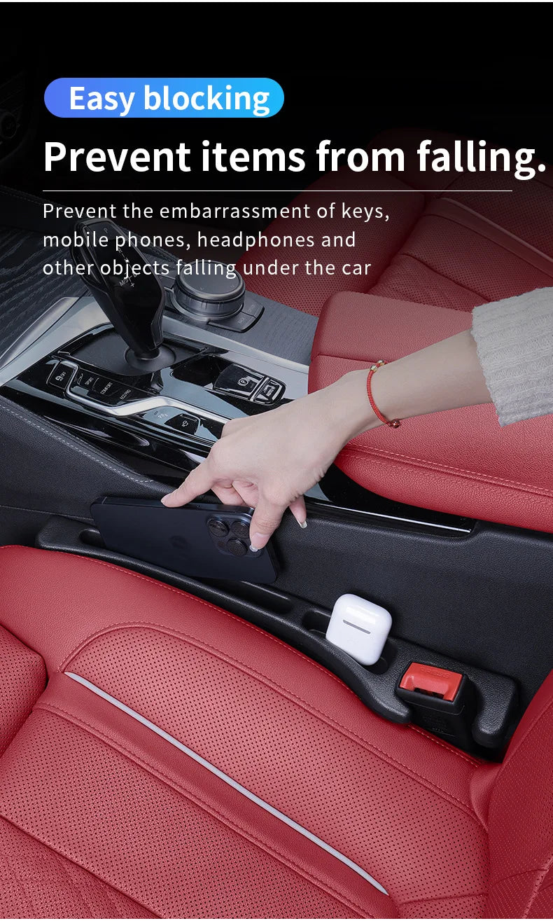 Car Seat Gap Plug Leak-proof Strip Car Interior Products Seat Invisible Storage Box New Universal Gap Leak-proof Plug
