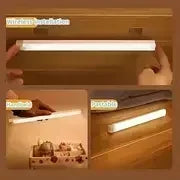 Intelligent Cabinet Light Human Body Induction Light Magnetic Suction Bedroom Bedside Wardrobe Charging Long Strip Night Light