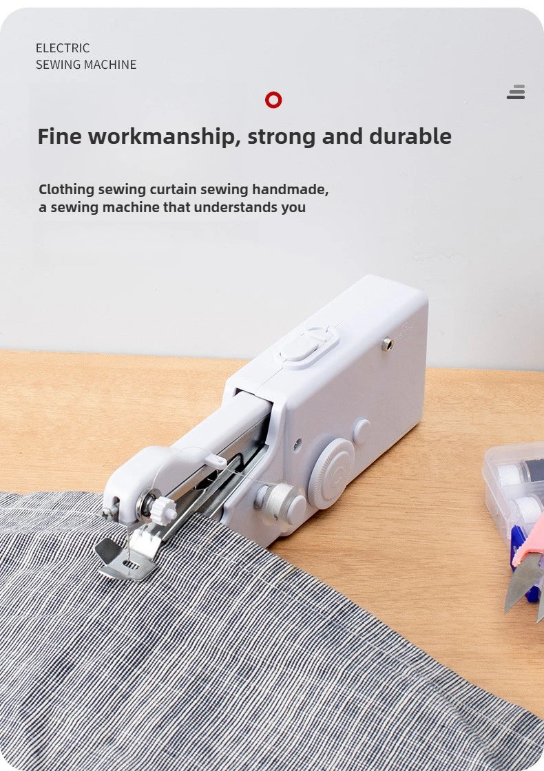 Mini Portable Multi-Function Household Sewing Machine – DIY Manual Tailor Machine