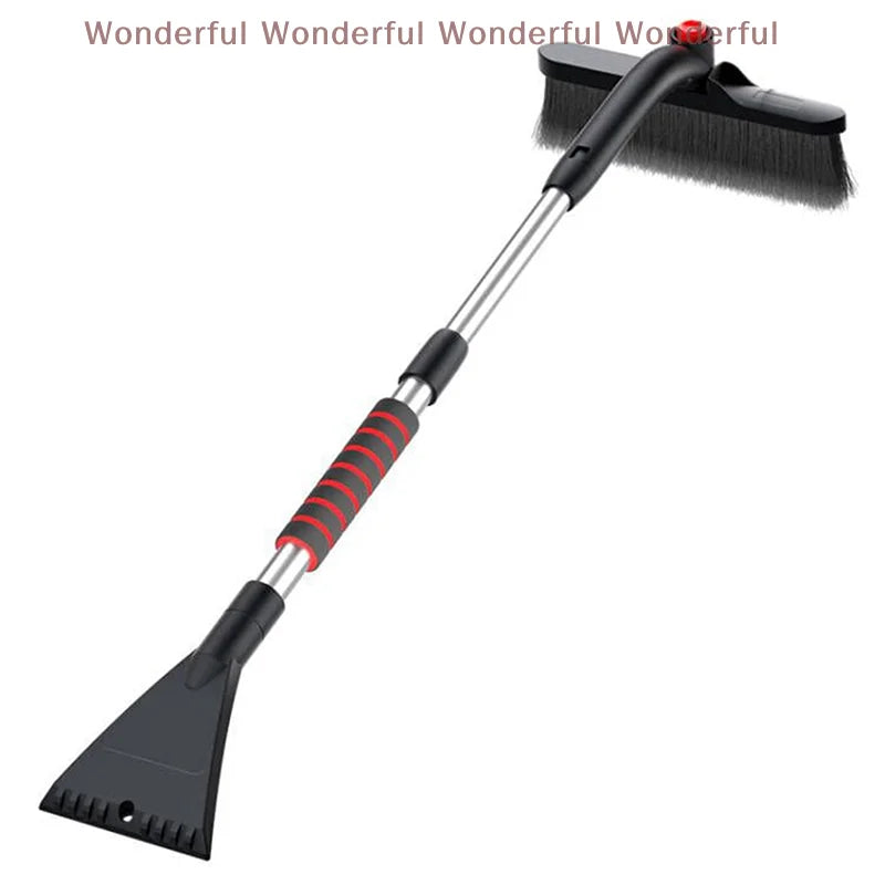 1PC Snow Shovel Detachable Windshield Cleaner Extendable Winter Car Cleaner Multifunctional Tool with Ice Scraper Brush