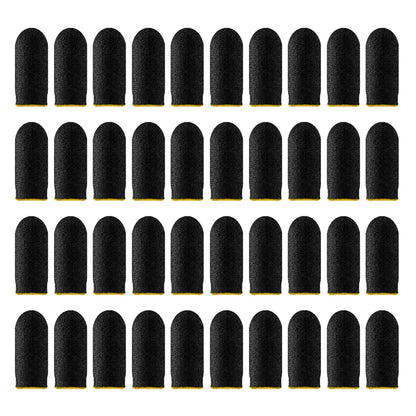 20pcs Game Finger Sleeve Breathable Fingertips For Games Anti-Sweat Touch Screen Finger Cots Cover Sensitive Mobile Touch Glove