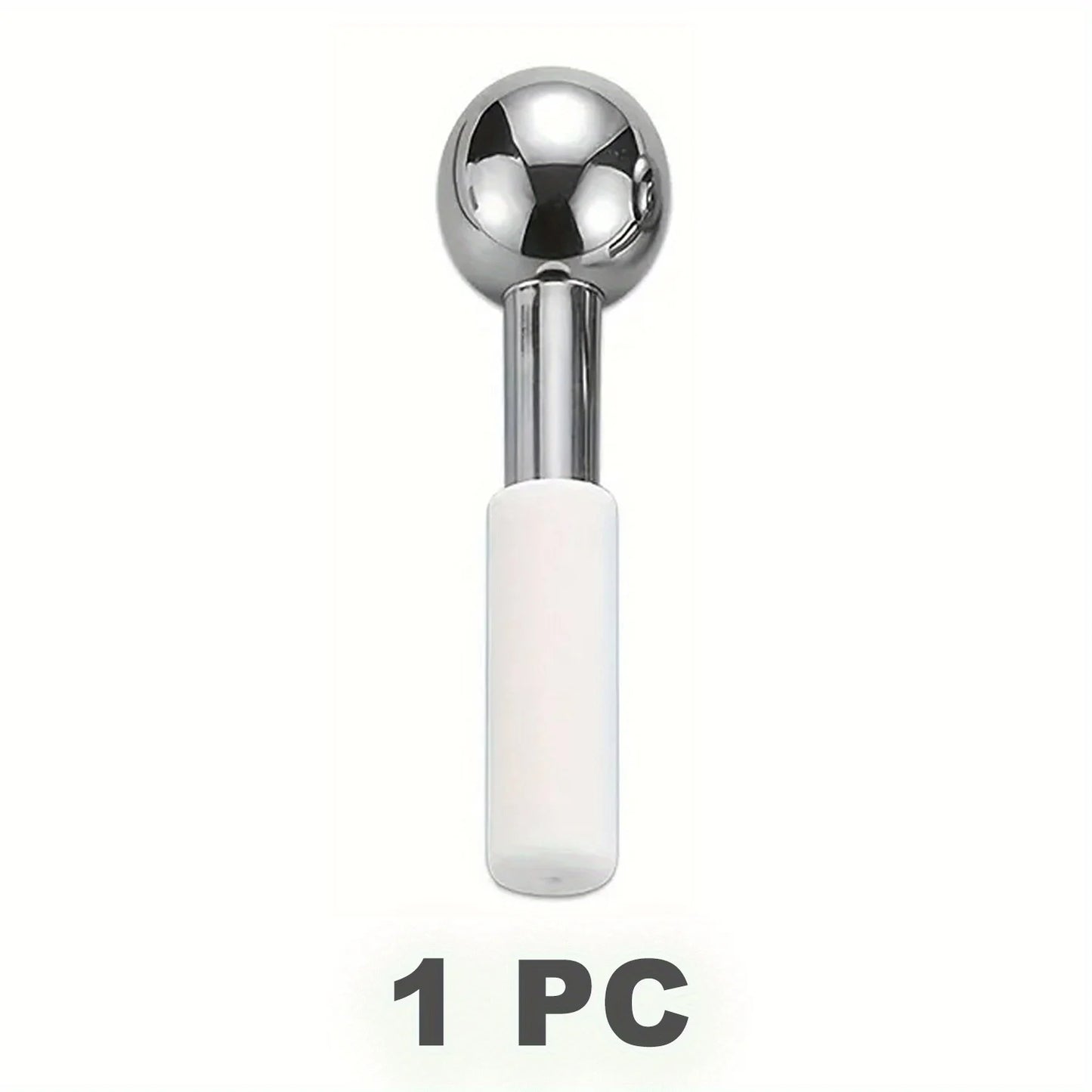 Ice Globes for Face & Eye Unbreakable Stainless Steel Cooling Roller Tool Gua Sha for Face Eye Body Skin Care Ice Wave Ball