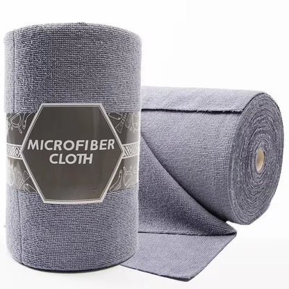 20-Sheet Reusable Cleaning Roll – Microfiber Kitchen Towel, Washable Paper Towel Replacement, Dish Rag