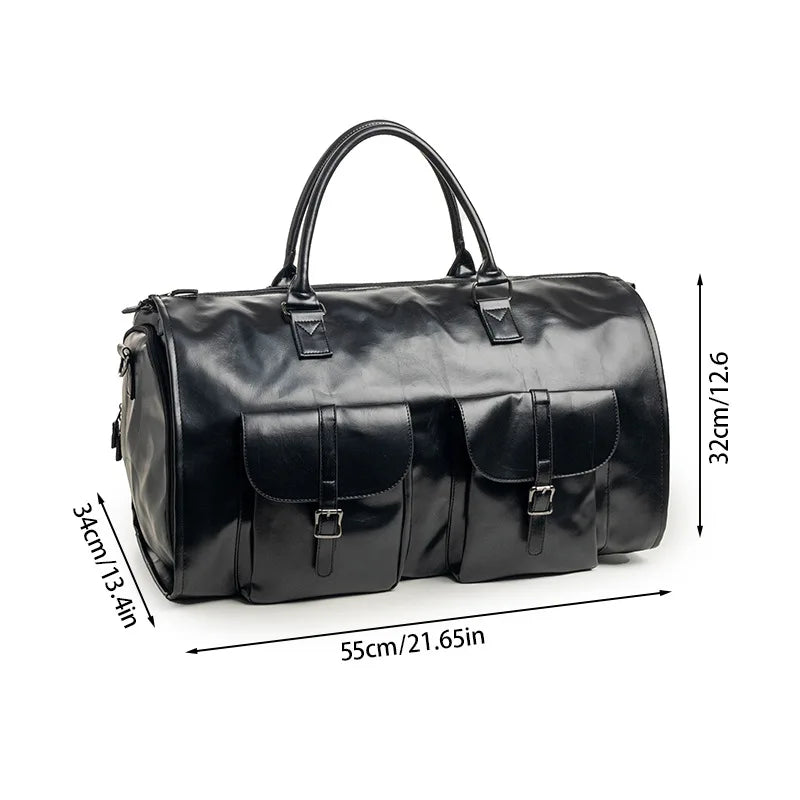 Convertible Travel Clothing Carry-On Duffel Bag 2Combination1 Hanging Suitcase Suit Business Travel Bag
