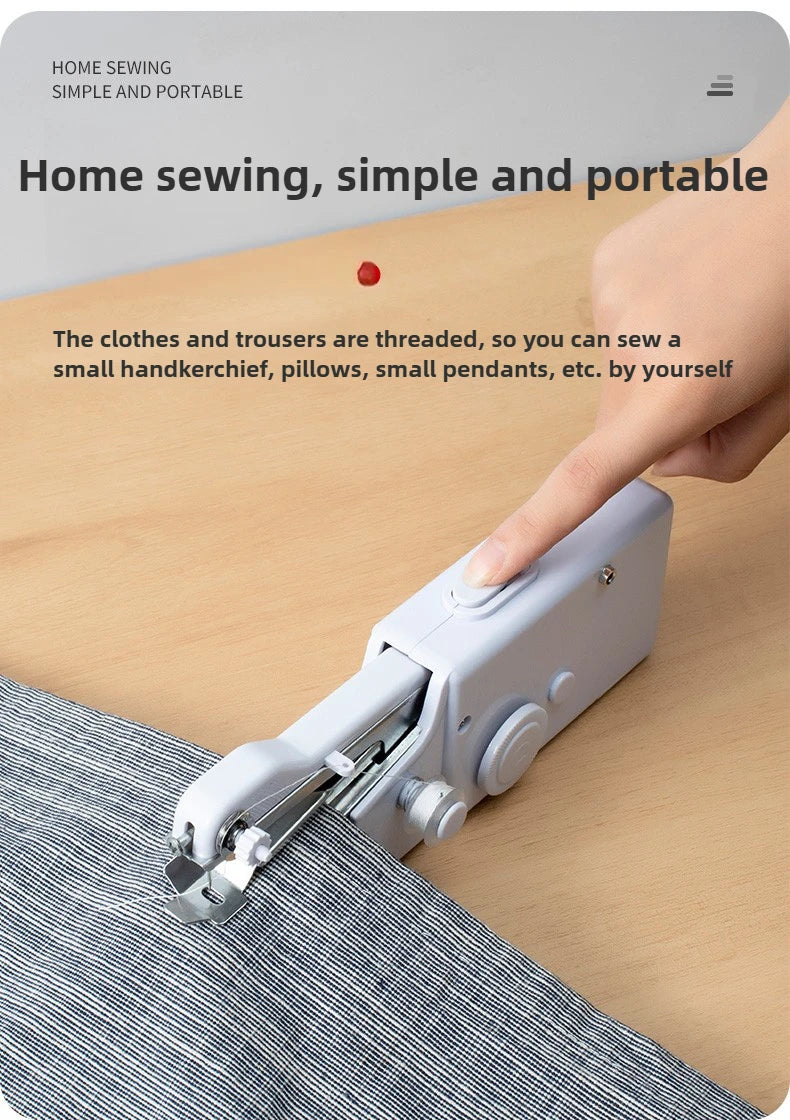 Mini Portable Multi-Function Household Sewing Machine – DIY Manual Tailor Machine