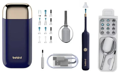 2025 New Bebird Earsight Plus I35R Ear Wax Removal Tool Camera Cleaner Kit- HD Wireless Flexible Otoscope, Pain-Free Ear Tweezer