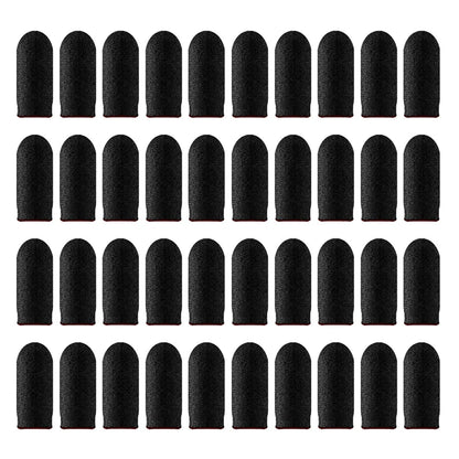 20pcs Game Finger Sleeve Breathable Fingertips For Games Anti-Sweat Touch Screen Finger Cots Cover Sensitive Mobile Touch Glove