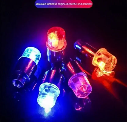 2PCS Colorful LED Wheel Valve Lights Motorcycle Car Wheel Tire Valve Caps Universal Dustproof Bicycle Valve Cover