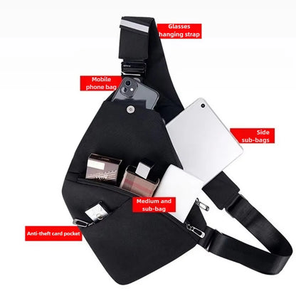 Men’s Anti-Theft Waterproof Sling Bag