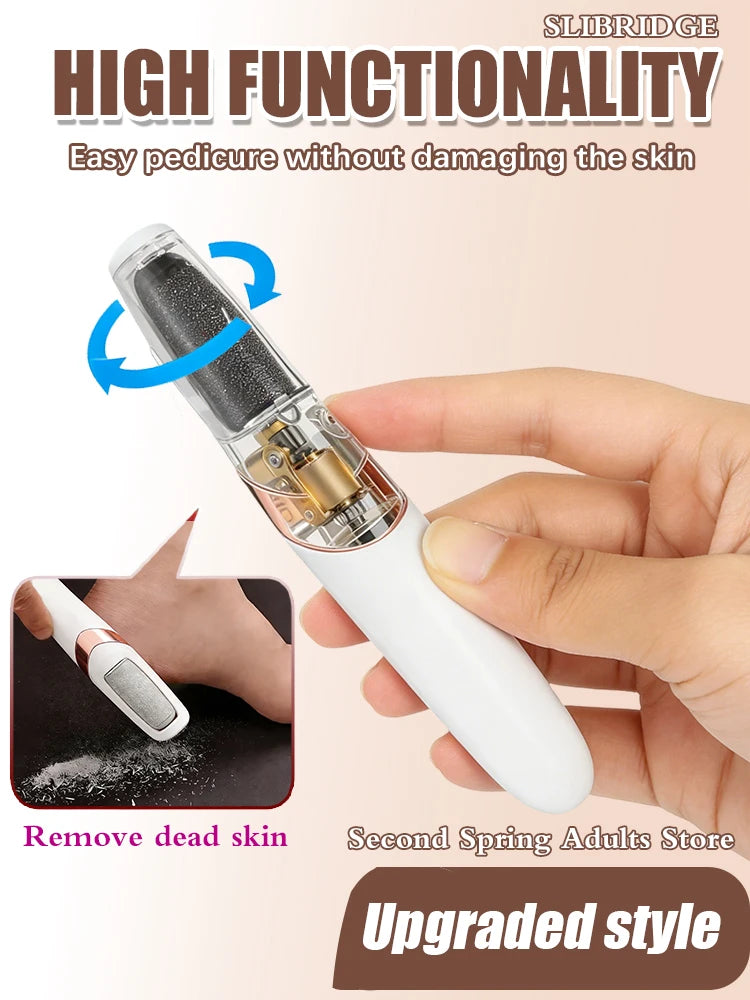 2026 foot grinder,Callus Remover for Feet,Foot exfoliatorFoot Scrubber Pedicure Tools,Removes Dry Skin.Unisex