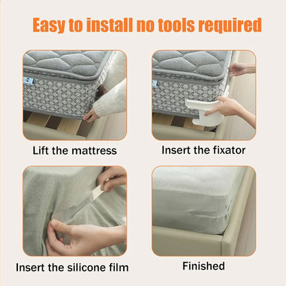 Bedsheet Holder Straps 4 Pack Fitted Sheet Clips Secure Non Slip Mattress Corner Straps Elasticated Heavy Duty Universal Fit