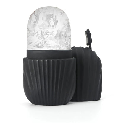 1PC Quick Depuffing Ice Face Roller Freezable Silicone Globes for Morning or Post-Workout | Instantly Awakens, Reduces Eye Bags