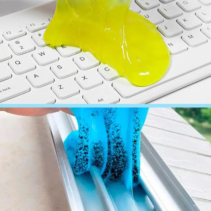 160g/500g Car Cleaning Gel Reusable Dirt Cleaner Gel For Keyboard Laptop Auto Interior Dust Dirt Remover Gel Cleaning Tools