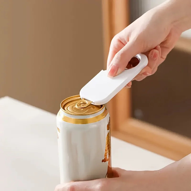 3-in-1 Magnetic Bottle Opener & Can Opener - Stainless Steel Multi-Functional Kitchen Tool for Beer, Soda, and Beverages