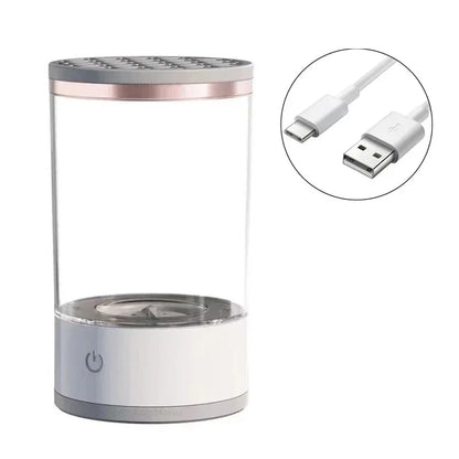 3 In 1 Automatic Electric Makeup Brush Cleaner For Women Quick Dry Spinner Tool Lazy Cleaning Brush Holder Stand