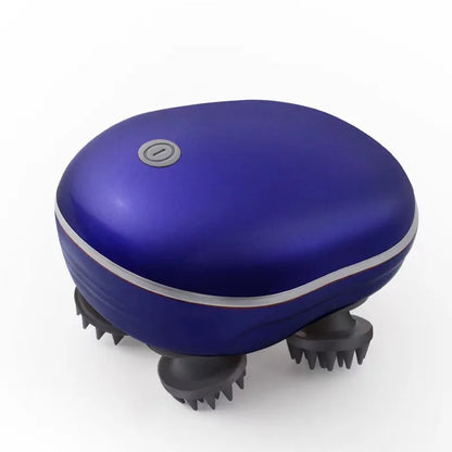 Electric Scalp Massager Head Massage Device Adjustable Speed Deep Tissue Vibration Hair Growth Relaxation Waterproof Tool